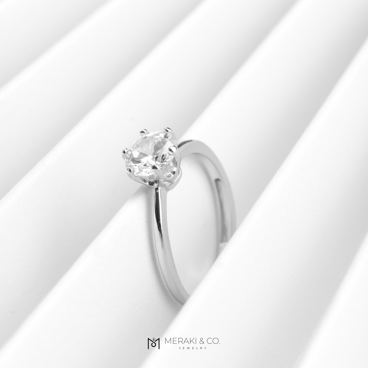 Proposal Ring Real Silver Adjustable Meraki Silver Official
