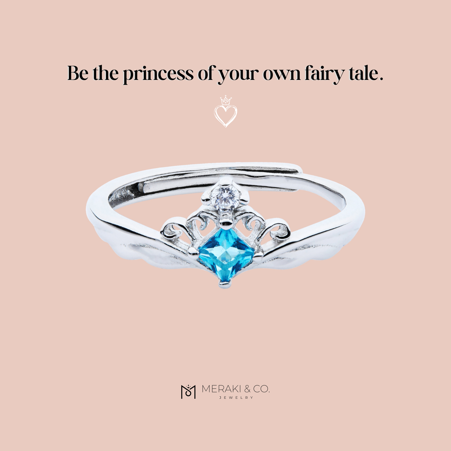 Buy Original 925 Sterling Silver Princess Crown Ring Online at  desertcartINDIA